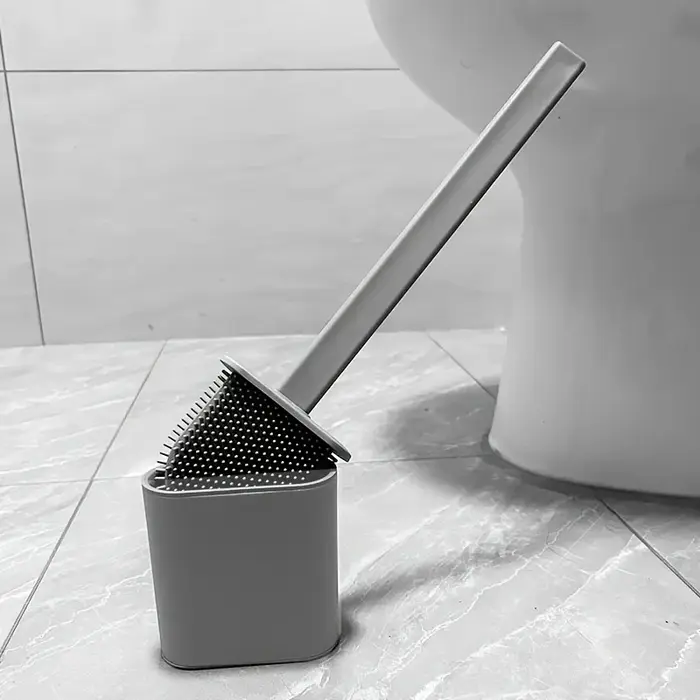 Ensemble de brosses WC en silicone