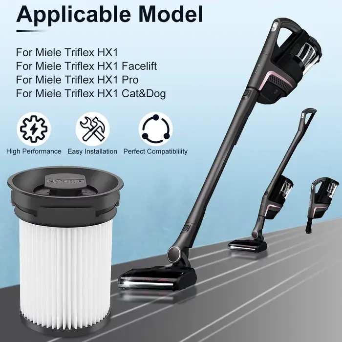 Filtres pour aspirateur sans fil Miele Triflex HX1 Facelift
