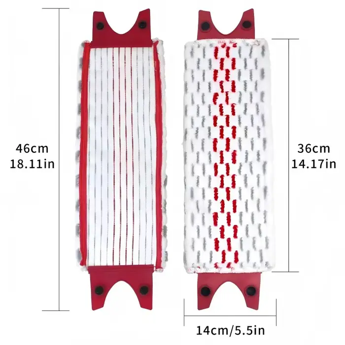 Tampons de rechange en microfibre pour balai plat Vileda Ultra Max