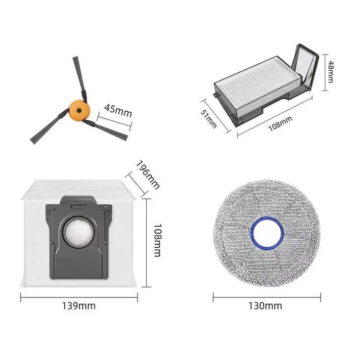 Accessoires pour aspirateur (Dreame X60 Max Ultra Complete / X60
