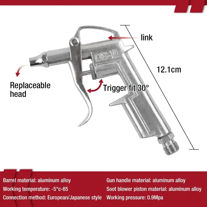 Pistolet de nettoyage haute pression