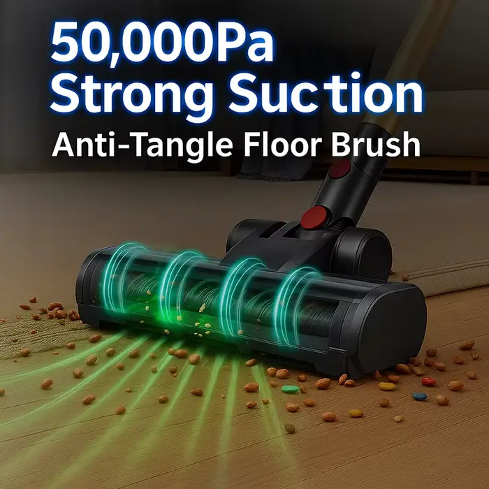 Aspirateur sans fil à bâton 550W 50KPa