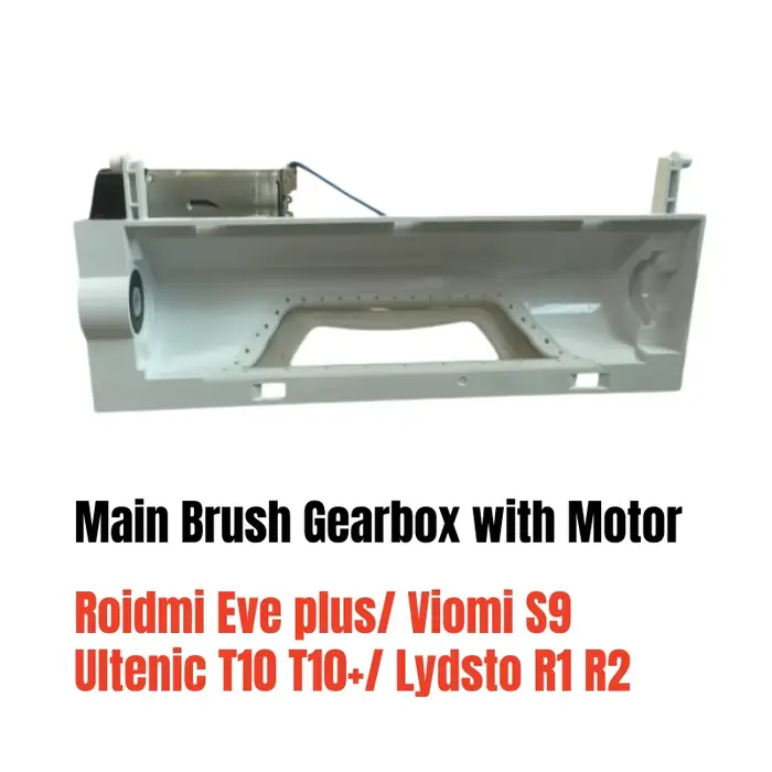 Boîtier de brosse principale d'origine avec moteur pour aspirateur Roidmi Eve plus/ Viomi S9/ Ulteni