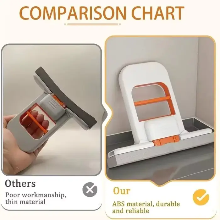 Mini serpillière multifonctionnelle | Serpillère rétractable humide/sèche pour cuisine