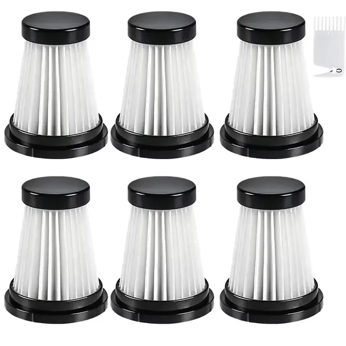 6 filtres HEPA pour aspirateur à main K12 / K12 Pro / K13 et aspirateur à main Genius Invictus.0/2.0