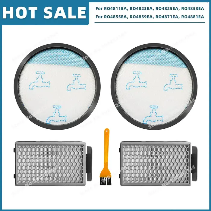 Filtre Hepa compatible pour Rowenta Compact Power XXL RO4811EA RO4823EA RO4825EA RO4853EA RO4855EA RO4859EA RO4871EA RO4881EA