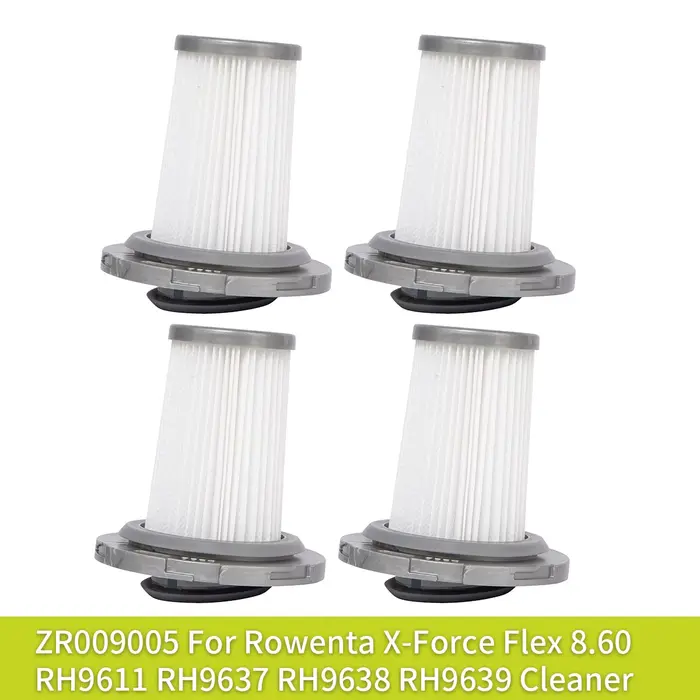 Filtre HEPA ZR009005 pour aspirateur sans fil Rowenta X-Force Flex 8.60 RH9611 RH9637 RH9638 RH9639