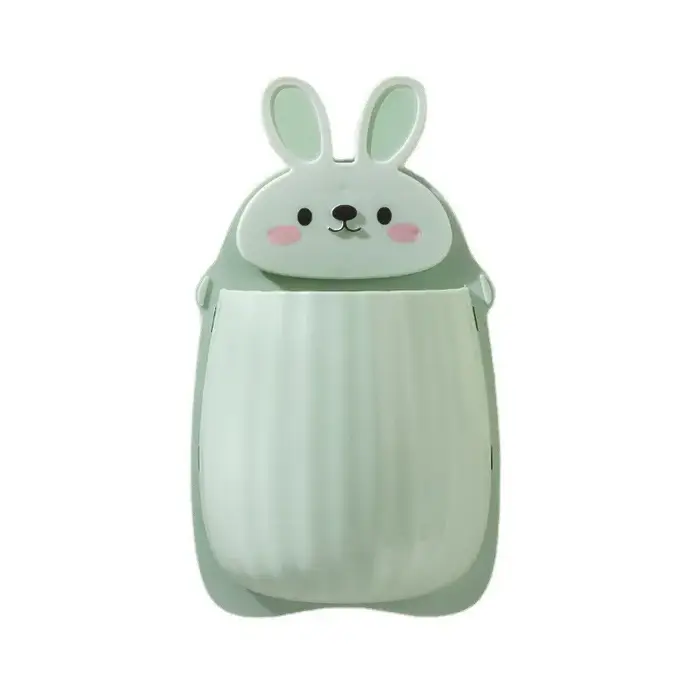 Support mural pour brosse de toilette sans perçage avec un design mignon de dessin animé pour les salles de bain