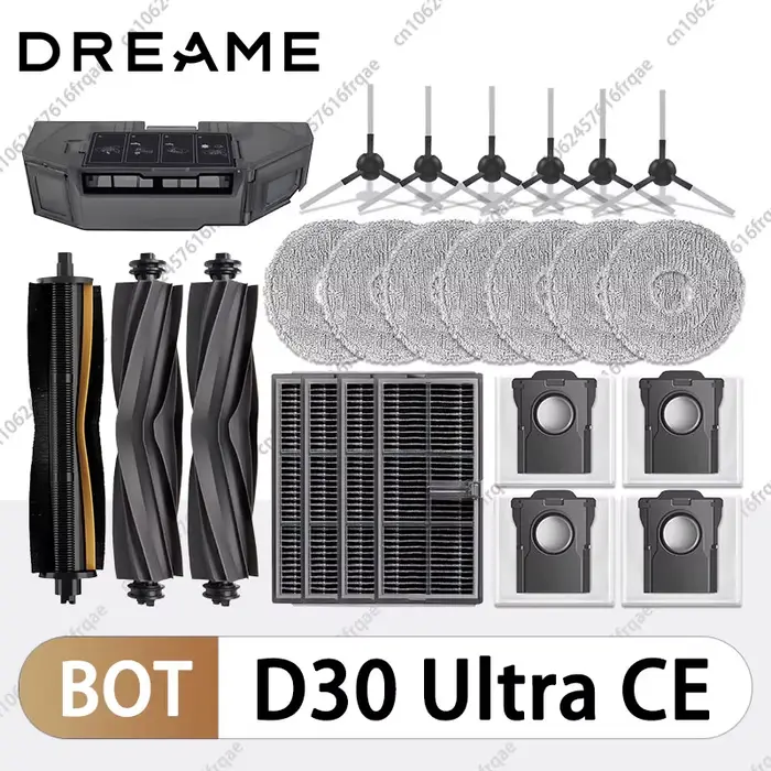 Accessoires pour aspirateur robot Dreame D30 Ultra CE : brosse principale