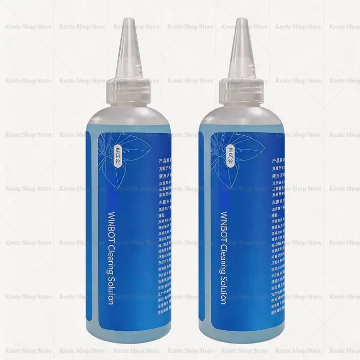 Liquide nettoyant pour robot lave-vitres 230 ml, compatible avec ECOVACS WINBOT W2 OMNI/W2 PRO/W2 PR