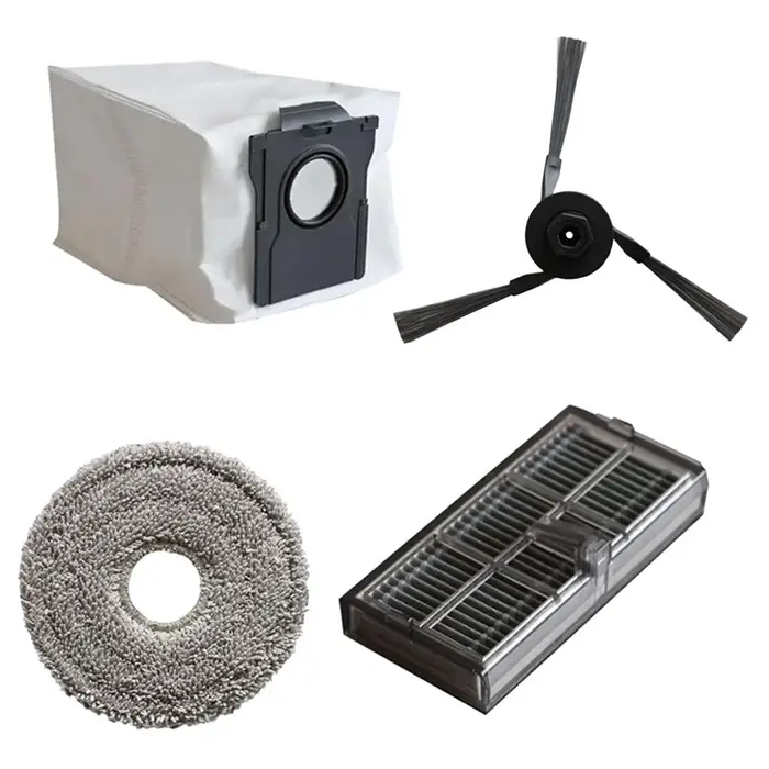 Ensemble de soins ultime pour aspirateur Mova P50 Pro Ultra : brosses latérales