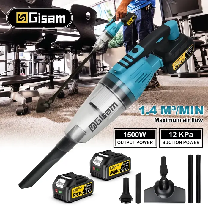 Aspirateur sans fil portatif Gisam