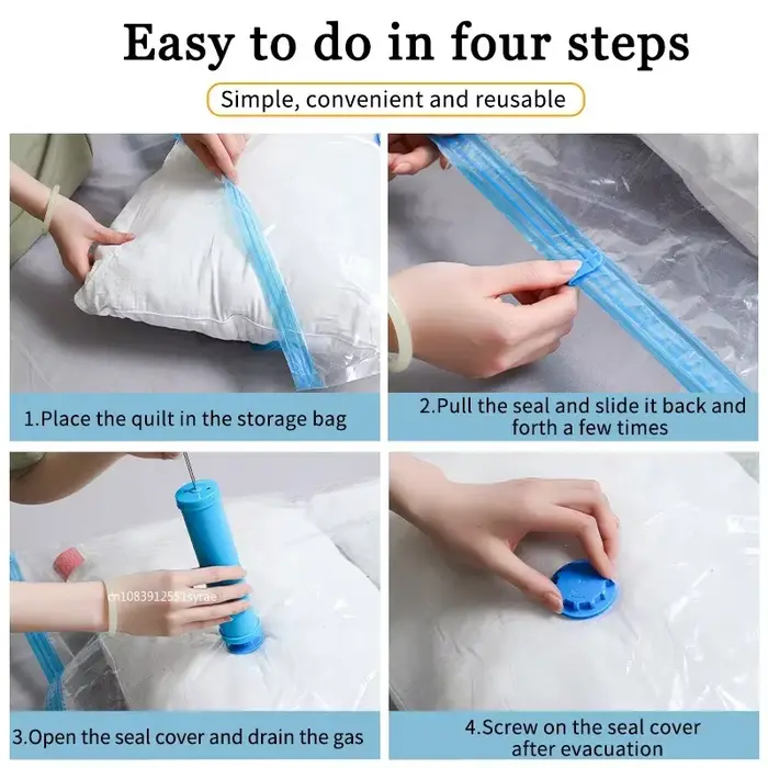 Sacs d'étanchéité sous vide pour vêtements