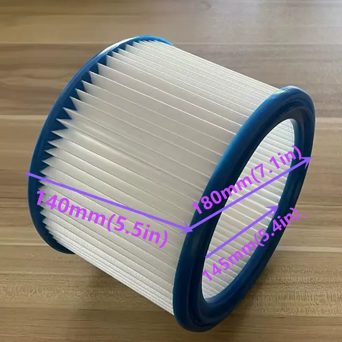 Filtre HEPA pour aspirateur à cartouche