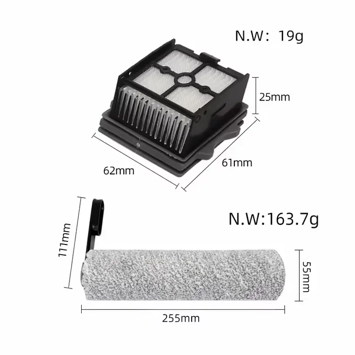 Pour Tineco Floor One Switch S6/Stretch S6 /S7 Stretch Ultra humide sec aspirateur consommable rouleau brosse HEPA filtre accessoires