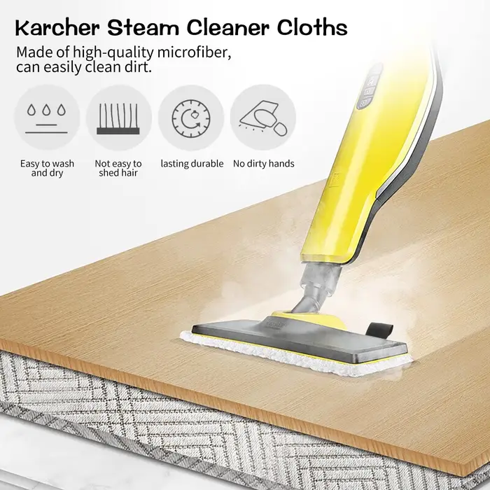 Chiffon de vadrouille à vapeur en Microfibre pour aspirateur Karcher EasyFix SC2 SC3 SC4 SC5