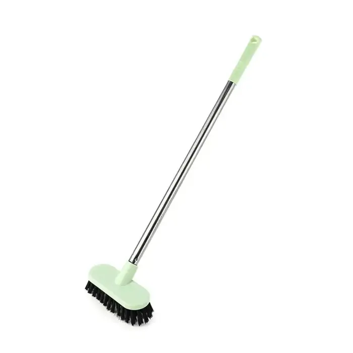Brosse à récurer les sols avec long manche, brosse multi-usages robuste pour sols en bois dur, netto