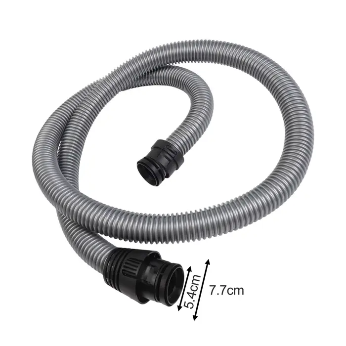 Tuyau d'aspirateur pour Miele Classic C1 S2000 Series, 1,6 m, pièce de rechange 7736190, gris, accessoire de nettoyage flexible