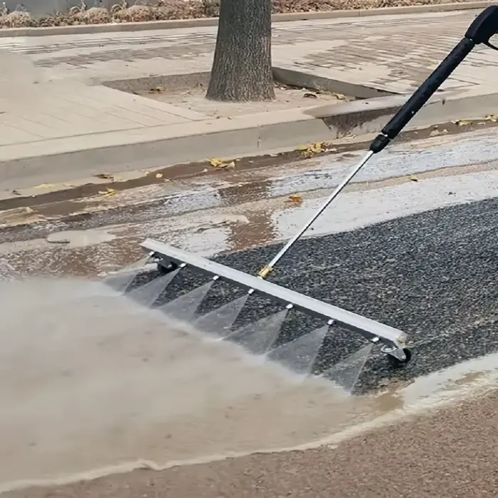 Nettoyeur haute pression 4000 PSI avec balai à eau et 7 buses
