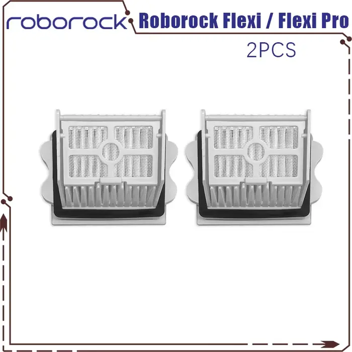 Roborock Flexi Pro – aspirateur sec et humide, brosse à rouleau et filtre, accessoires de rechange, 