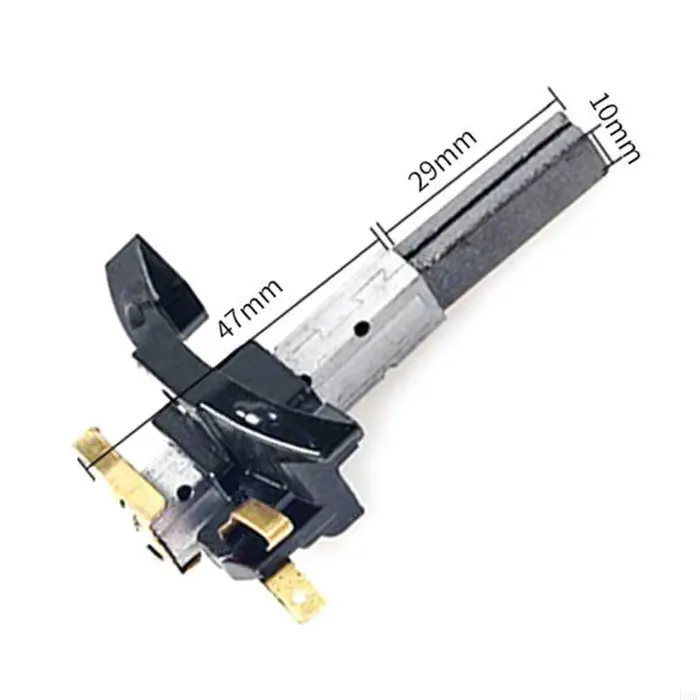 F92F 2 pièces balais carbone moteur brosses remplacement aspirateur Machine soufflage pour animaux compagnie