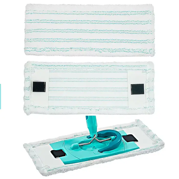 Tampon de nettoyage de sol pour Leifheit, lingettes nettoyantes, tampon de remplacement pour gril à vadrouille, fournitures de livres pour la maison, 38x15cm
