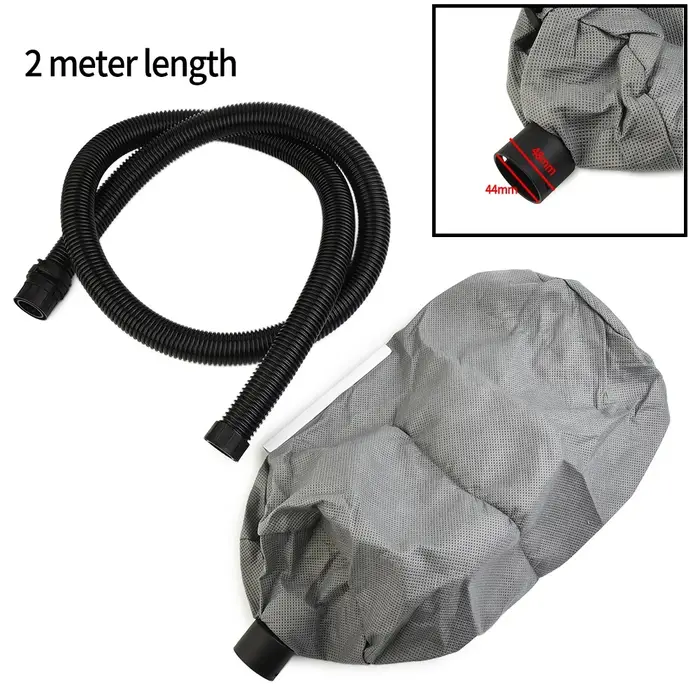 Sac sous vide pour broyeur mural, avec Tube de tuyau d'aspirateur de 2M, Machine à papier de verre a
