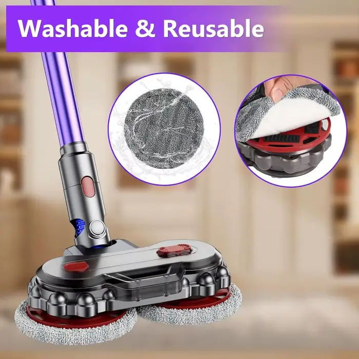 Tête de serpillière pour aspirateur Dyson V7/V8/V10/V11/V12/V15