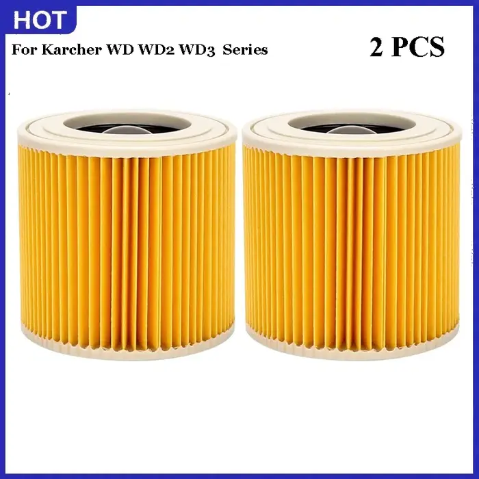 Filtre HEPA pour aspirateur Karcher WD Wwiches WD3 WD1 MV3 MV2