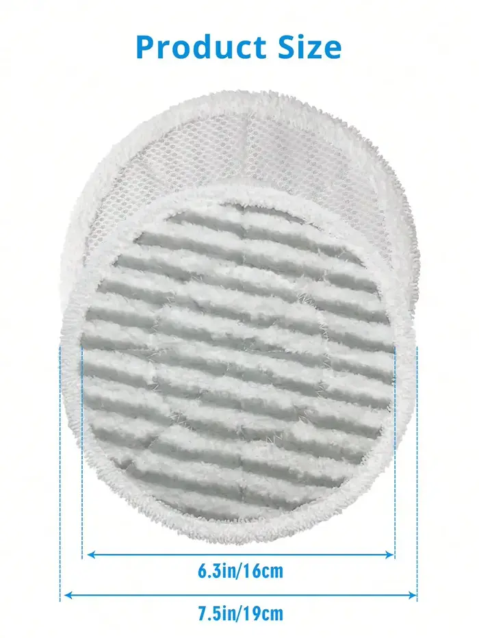8 paquets de tampons de vadrouille à vapeur de remplacement pour Shark S7020 S7000 S7001 S7201