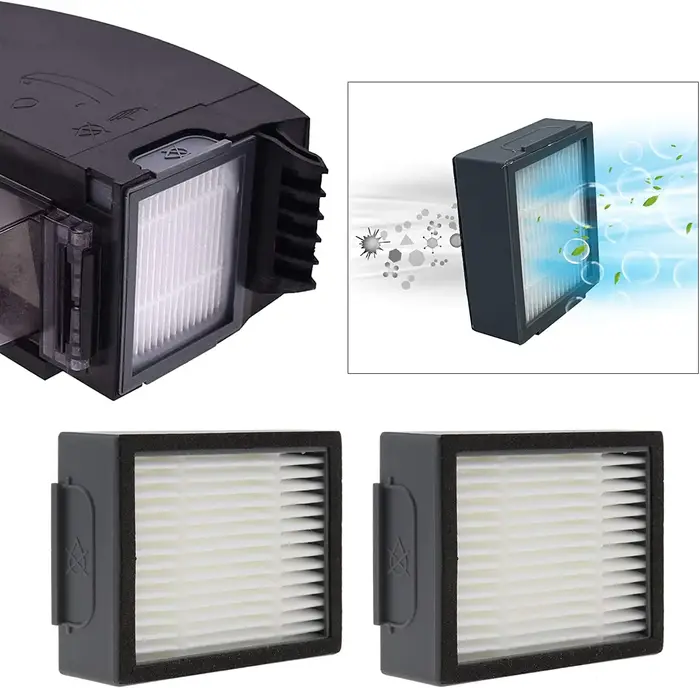 Filtre HEPA pour aspirateurs robots iRobot Roomba Evo, séries i, e, j : E5 E6 E7 I1 I3 I4 I5 I6 I7 I8 J7 et toutes les versions Plus