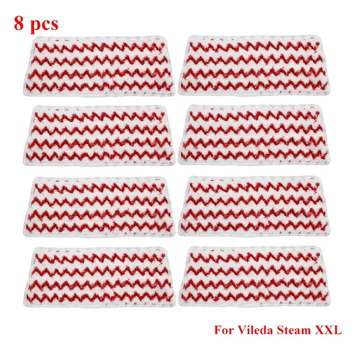 Pour Vileda Steam XXL pièce de rechange tampon électrique accessoires de nettoyeur à vapeur pièces de tissu de