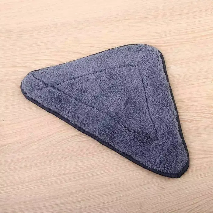 Laver les sols, outil de nettoyage plat en microfibre, tête de vadrouille triangulaire, accessoires de vadrouille anti-poussière