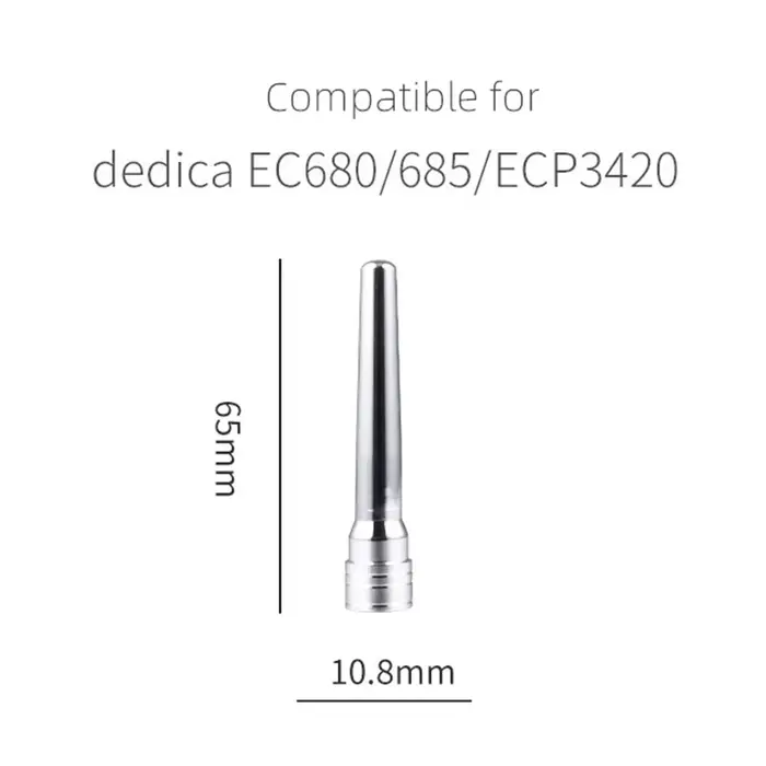 Embout de buse de vapeur en acier inoxydable pour Delonghi Dedica