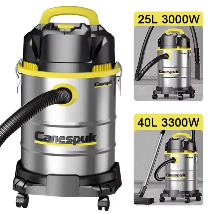 25L/40L soufflage humide et sec 3 en 1 aspirateur haute puissance magasin de lavage de voiture hôtel ménage Commercial