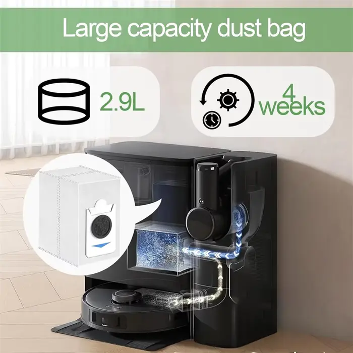 Sacs à poussière pour aspirateur robot ECOVACS Deebot X2 COMBO T30S