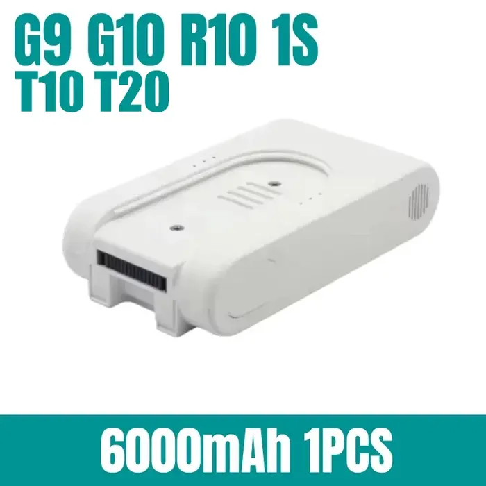 Compatible avec les aspirateurs sans fil Xiaomi Dreame G9 G10 R10 1S T10 T20 avec batterie lithium-ion rechargeable 25