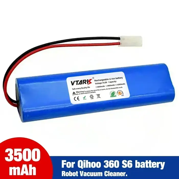 Batterie de robot 14.8V pour aspirateur Hoover Rogue 970 BH70970 Rowenta X-Plorer 75 Animal 75s Tefal RG7675 RG8575 Qihoo 360 S6 S8