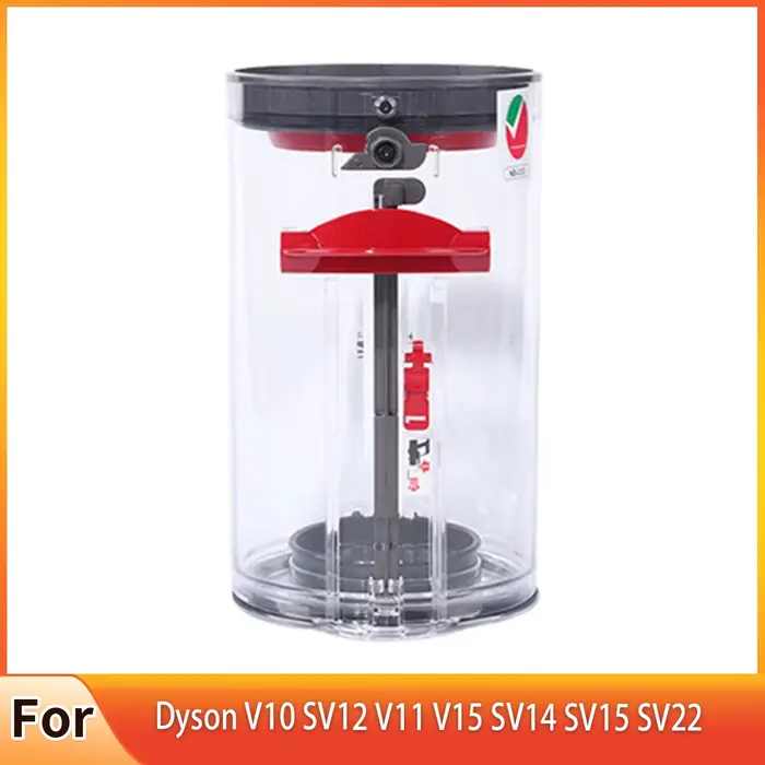 Poubelle à poussière pour aspirateur Dyson V10 SV12 V11 V15 SV14 SV15 SV22, couvercle de Base, bague d'étanchéité supérieure fixe, accessoires