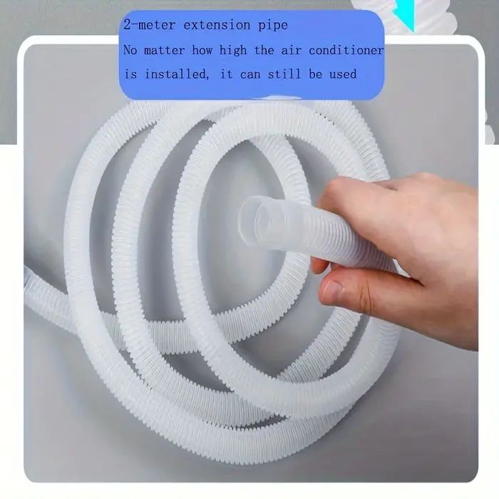 Kit de nettoyage de climatiseur AC 90cm, sac de nettoyage avec nettoyeur de tuyaux de vidange, ensemble de lavage de climatisation étanche, outils de climatisation