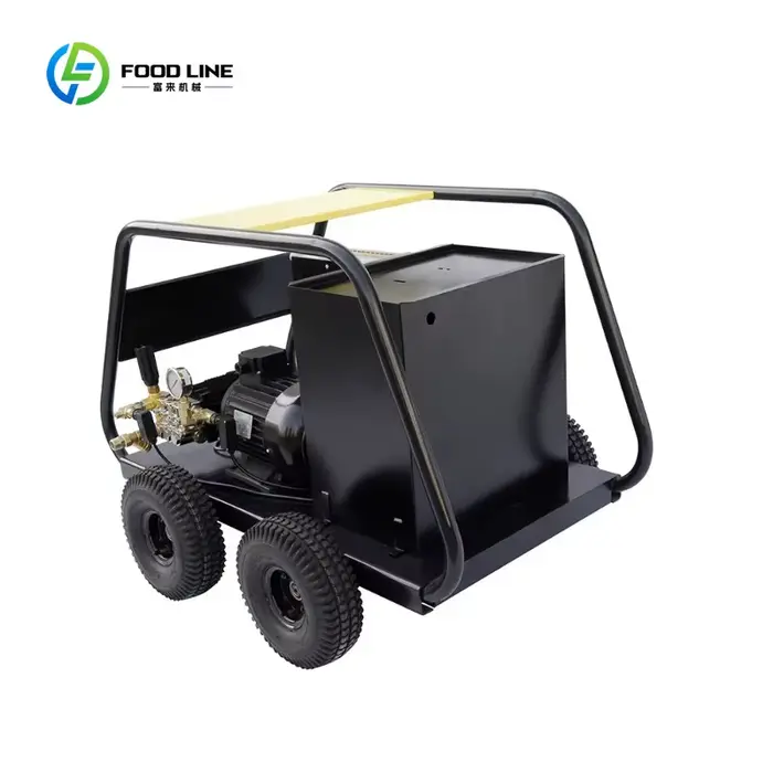 Nettoyeur haute pression industriel à eau chaude électrique personnalisé, 170 bars, triphasé 380V