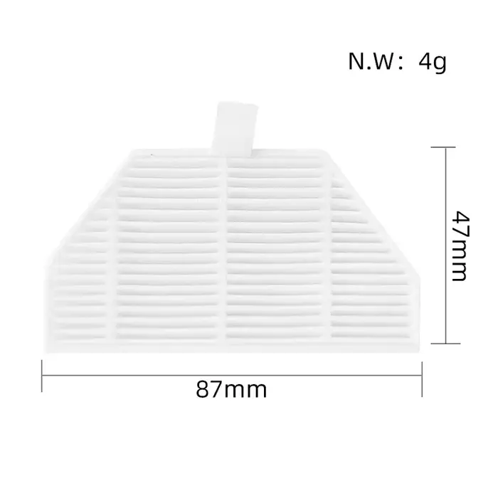 Pour Xiaomi Roidmi EVA Robot de vidange autonettoyant aspirateur/SDJ06RM nettoyeur brosse latérale principale filtre Hepa vadrouille tissu sacs à poussière pièces