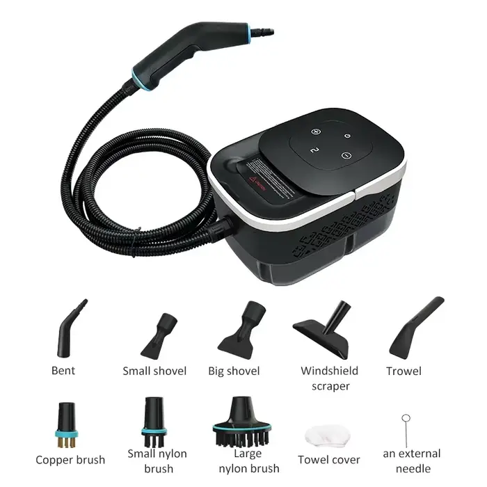 Nettoyeur à vapeur portatif 2500W, stérilisation à haute température, climatisation, hotte de cuisin