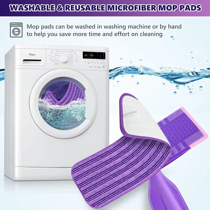 Accessoires tampons de vadrouille en microfibre réutilisables pour Swiffer Jet humide tampon