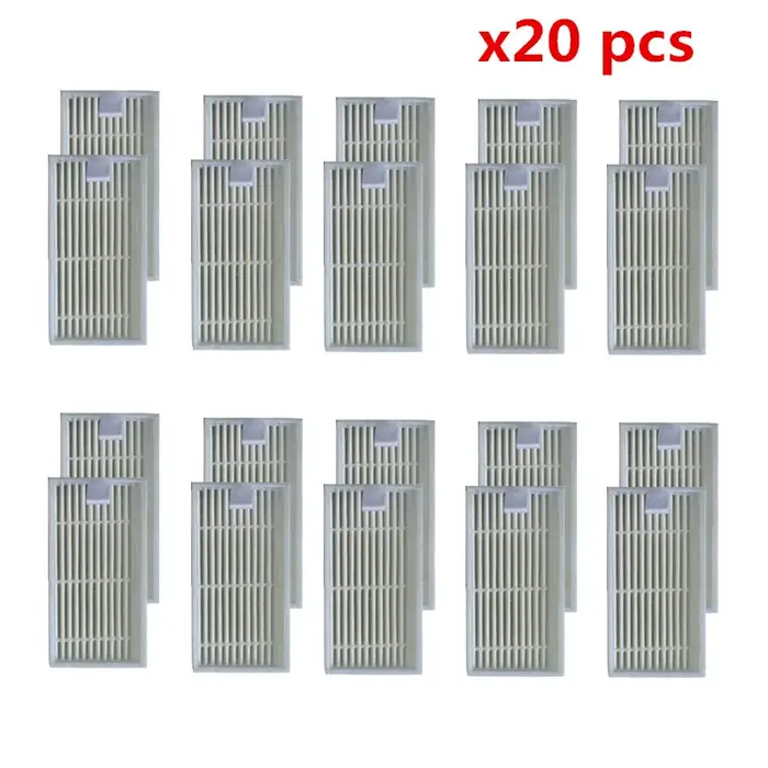 Filtre Hepa pour aspirateur Robot Ilife V50 V5S V3 V3S V5Pro V55 X5 V5S Pro, 20 pièces