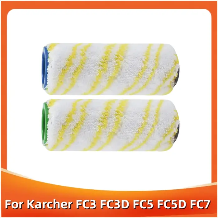 Rouleau de brosse de remplacement pour Karcher FC3 FC3D FC5 FC5D FC7