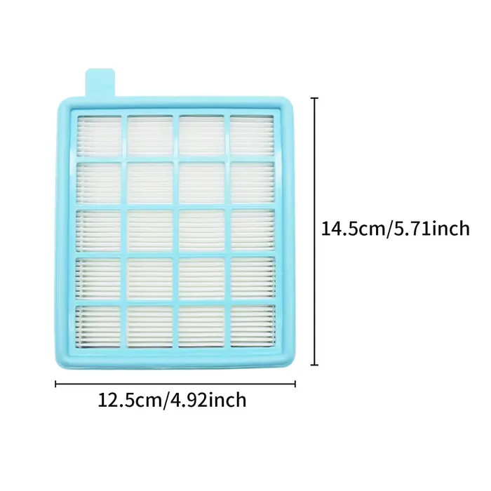 4 pièces adaptées pour aspirateur Philips FC8470 FC8471 FC8475 FC8630 FC8645 FC9522 FC9523 FC9520 FC9521HEPA filtre