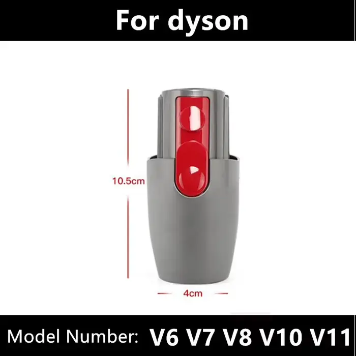 Adaptateur pour Dyson V7 V8 V10 V11 V15, adaptateur à faible portée à dégagement rapide 970790 -01 C