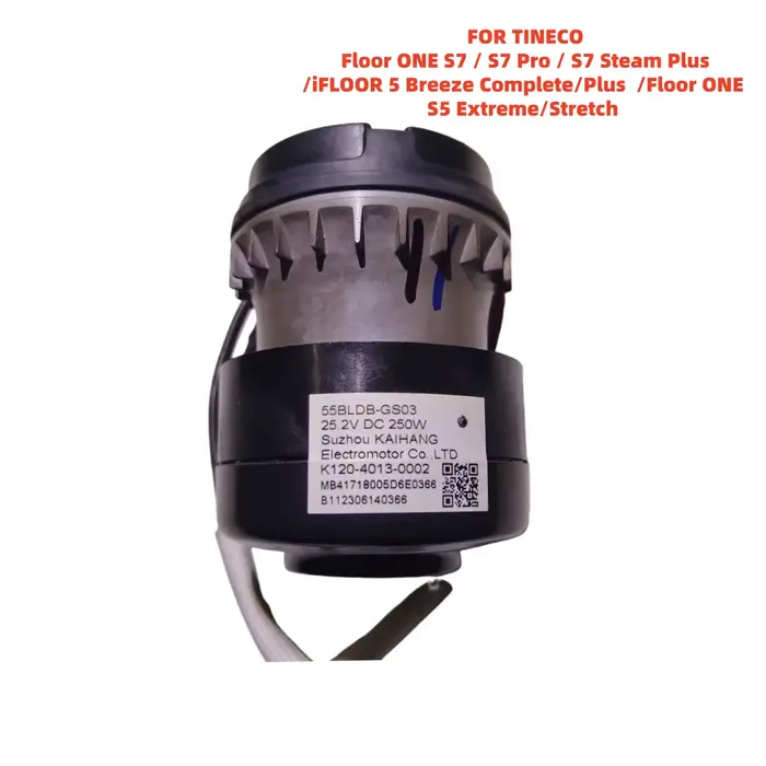 Moteur de lave-sol d'origine 55BLDB-GS03 25.2V 250W pour Tineco Floor ONE S7 / S7 Pro / S7 Steam Plu