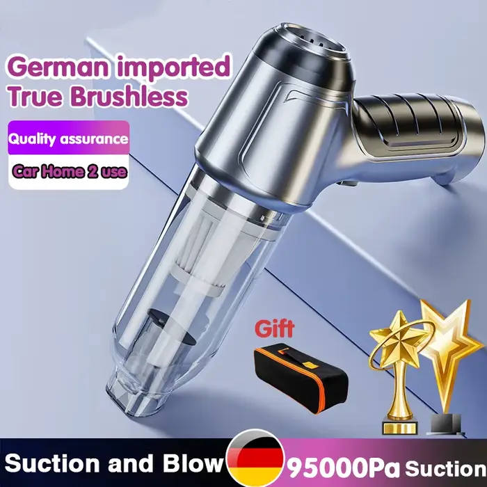 95000Pa 3 en 1 aspirateur sans fil de voiture 120W soufflable sans fil appareil ménager